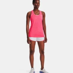 Under Armour Tech Twist Canottiera Donna - Rosa -Vendite Racchette da tennis 08468000 16