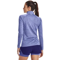 Under Armour Tech Half-Zip Warm Up Twist Manica Lunga Donna - Lilla -Vendite Racchette da tennis 08473000 14