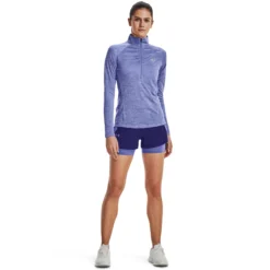 Under Armour Tech Half-Zip Warm Up Twist Manica Lunga Donna - Lilla -Vendite Racchette da tennis 08473000 15