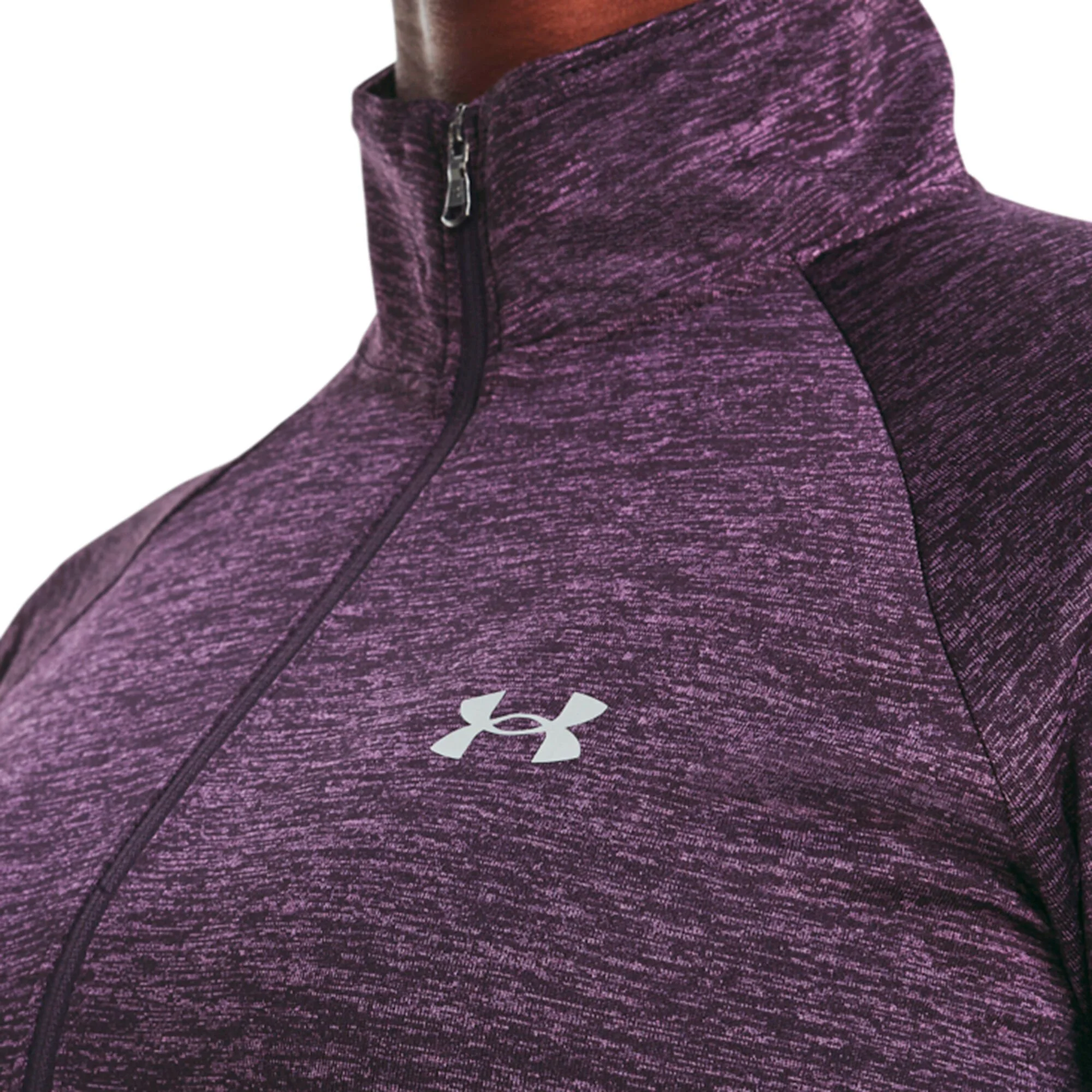 Under Armour Tech Half-Zip Warm Up Twist Manica Lunga Donna - Viola 8 Under Armour Tech Half-Zip Warm Up Twist Manica Lunga Donna - Viola - immagine 8