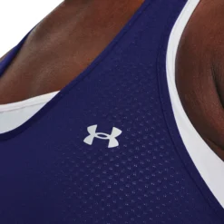 Under Armour Heatgear Racer Canottiera Donna - Blu Scuro -Vendite Racchette da tennis 08479000 16