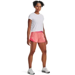 Under Armour Play Up Twist 3.0 Pantaloncini Donna - Rosa 10 Under Armour Play Up Twist 3.0 Pantaloncini Donna - Rosa -Vendite Racchette da tennis 08485000 15