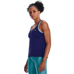 Under Armour Knockout Canottiera Donna - Blu Scuro, Turchese -Vendite Racchette da tennis 08486000 13