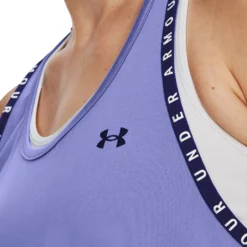 Under Armour Knockout Canottiera Donna - Lilla, Blu Scuro -Vendite Racchette da tennis 08487000 16