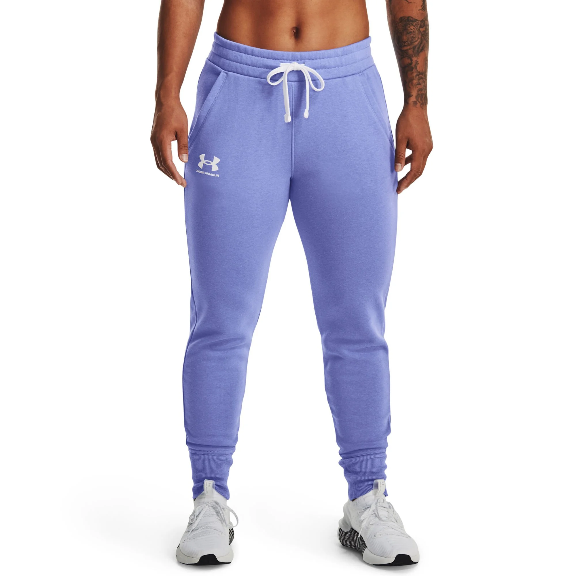 Under Armour Rival Pantalone Da Allenamento Donna - Lilla 3 Under Armour Rival Pantalone Da Allenamento Donna - Lilla - immagine 3