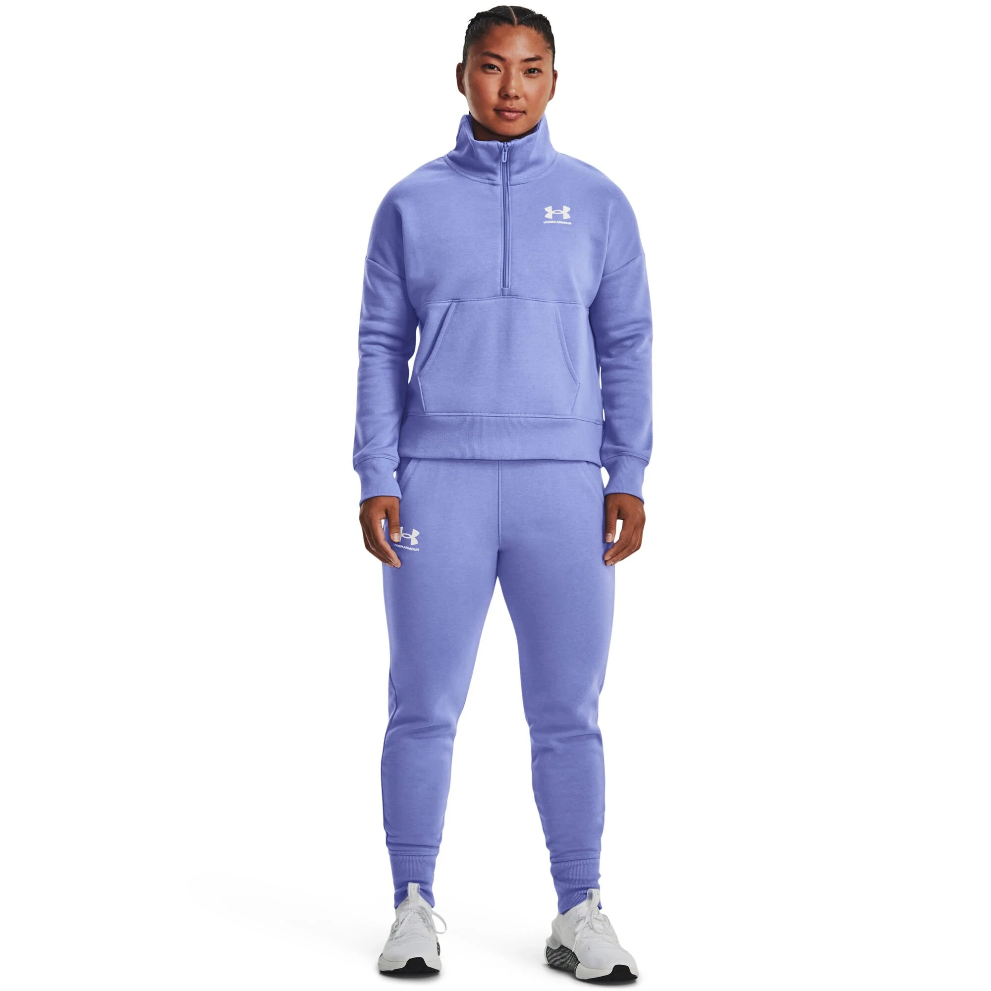 Under Armour Rival Pantalone Da Allenamento Donna - Lilla 5 Under Armour Rival Pantalone Da Allenamento Donna - Lilla - immagine 5