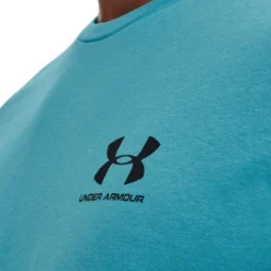 Under Armour Sportstyle Graphic Maglietta Uomini - Turchese -Vendite Racchette da tennis 08517000 16