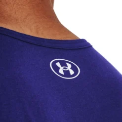 Under Armour Sportstyle Logo Graphic Canottiera Uomini - Blu Scuro, Bianco -Vendite Racchette da tennis 08524000 16