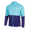 Under Armour Pique Track Uomini - Turchese, Blu Scuro