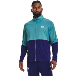 Under Armour Pique Track Uomini - Turchese, Blu Scuro 12 Under Armour Pique Track Uomini - Turchese, Blu Scuro -Vendite Racchette da tennis 08535000 13