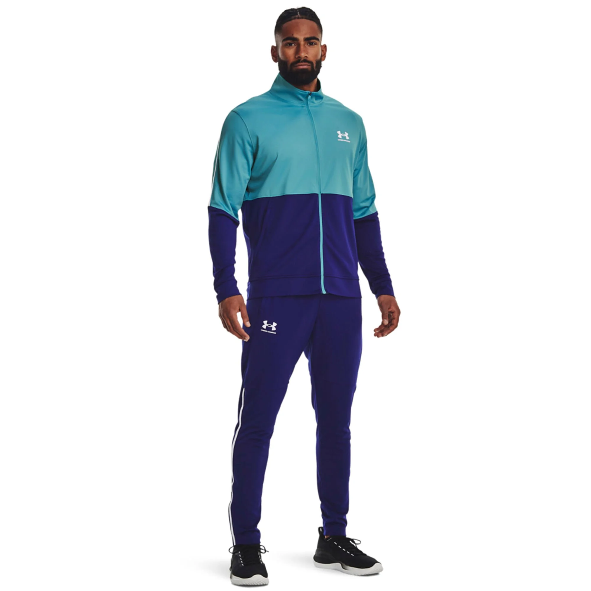 Under Armour Pique Track Uomini - Turchese, Blu Scuro 7 Under Armour Pique Track Uomini - Turchese, Blu Scuro - immagine 7