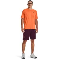Under Armour Tech Vent Maglietta Uomini - Arancione -Vendite Racchette da tennis 08554000 15