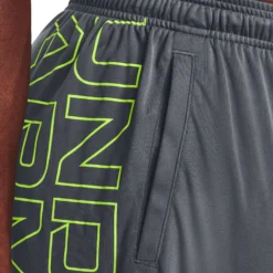 Under Armour Tech WM Graphic Pantaloncini Uomini - Grigio, Giallo 13 Under Armour Tech WM Graphic Pantaloncini Uomini - Grigio, Giallo -Vendite Racchette da tennis 08555000 17