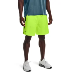 Under Armour Tech Vent Pantaloncini Uomini - Lime, Nero -Vendite Racchette da tennis 08558000 13