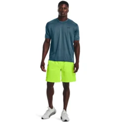 Under Armour Tech Vent Pantaloncini Uomini - Lime, Nero -Vendite Racchette da tennis 08558000 15