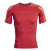 Under Armour Heatgear Novelty Maglietta Uomini - Rosso, Arancione
