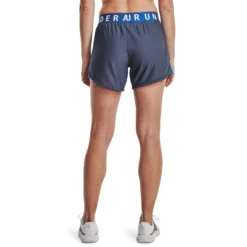 Under Armour Play Up 5in Pantaloncini Donna - Blu, Bianco -Vendite Racchette da tennis 08620000 14