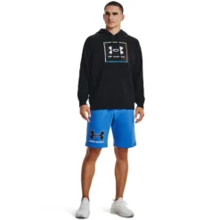 Under Armour Rival Graphic Pantaloncini Uomini - Blu -Vendite Racchette da tennis 08625000 15