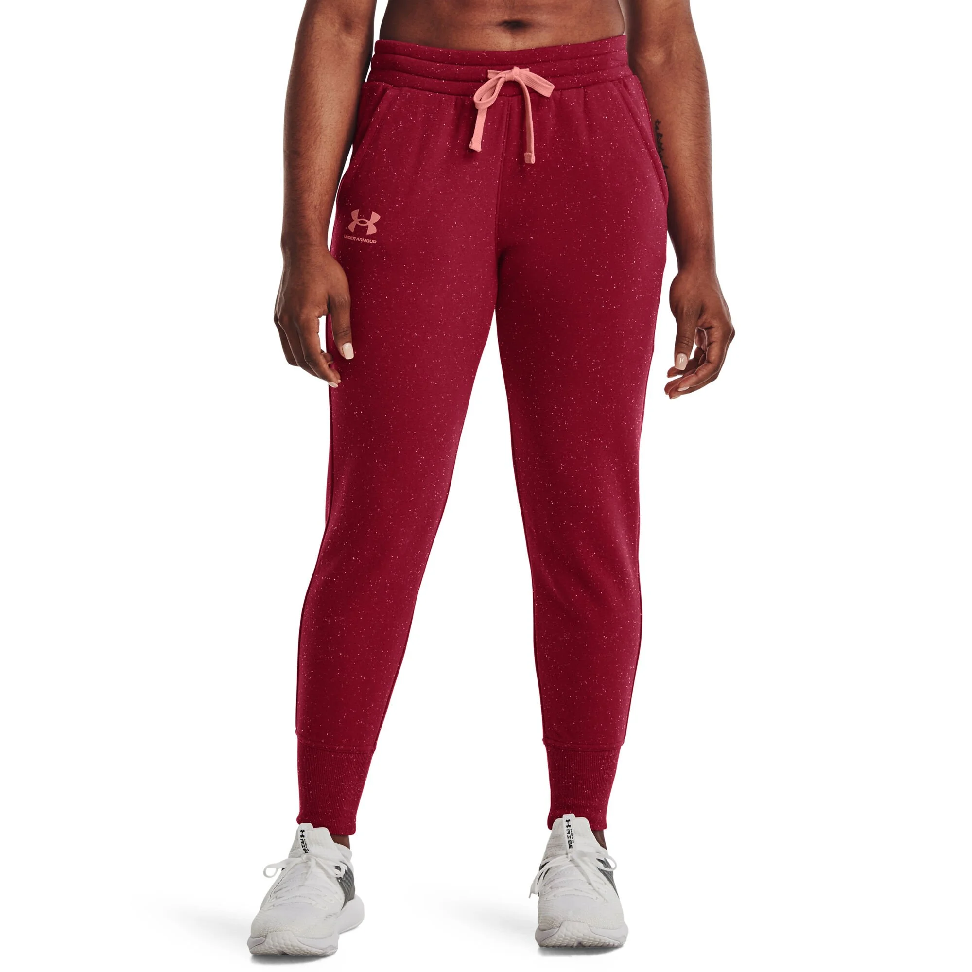 Under Armour Rival Pantalone Da Allenamento Donna - Rosso Scuro 3 Under Armour Rival Pantalone Da Allenamento Donna - Rosso Scuro - immagine 3