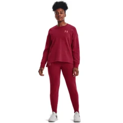 Under Armour Rival Pantalone Da Allenamento Donna - Rosso Scuro 10 Under Armour Rival Pantalone Da Allenamento Donna - Rosso Scuro -Vendite Racchette da tennis 08629000 15