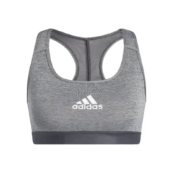 ADIDAS Mid Stripes Good Reggiseni Sportivi Donna - Grigio Scuro