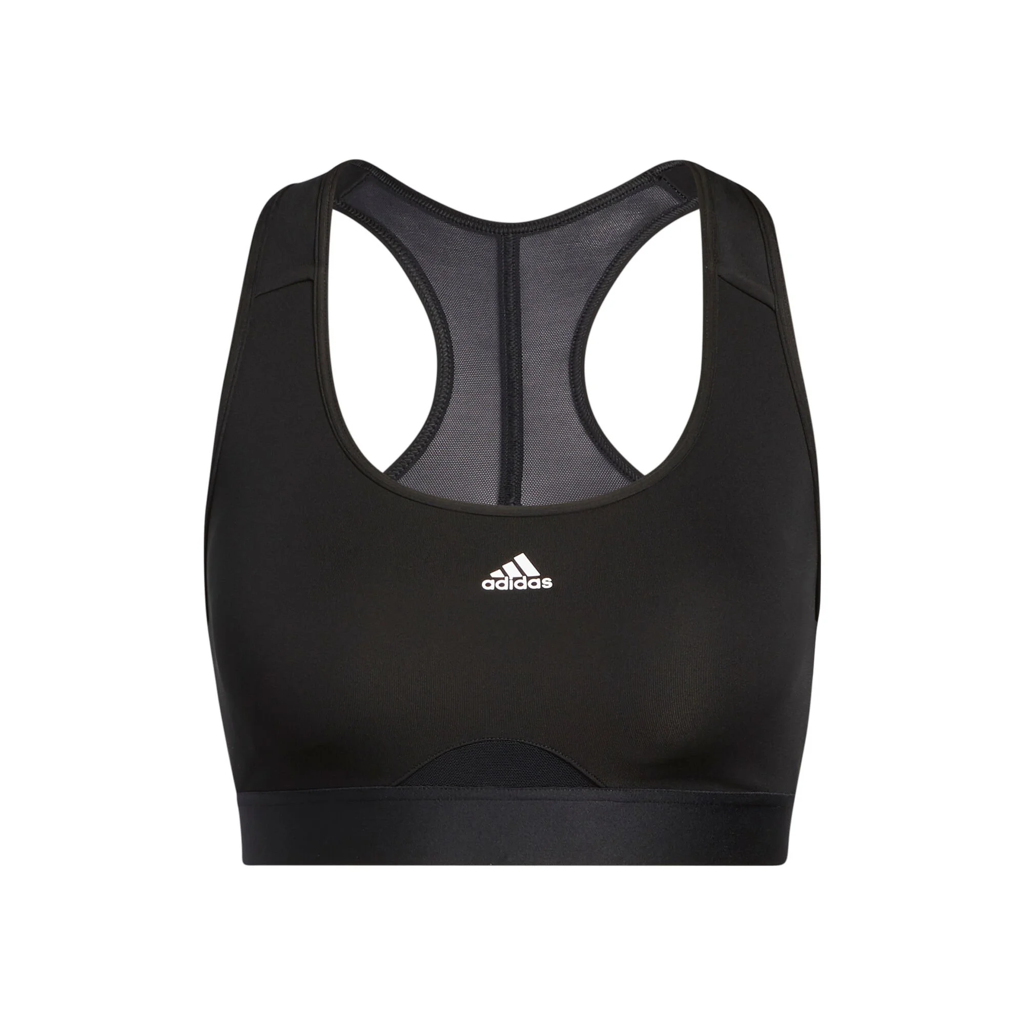 ADIDAS Mid Stripes Good Reggiseni Sportivi Donna - Nero 1 ADIDAS Mid Stripes Good Reggiseni Sportivi Donna - Nero