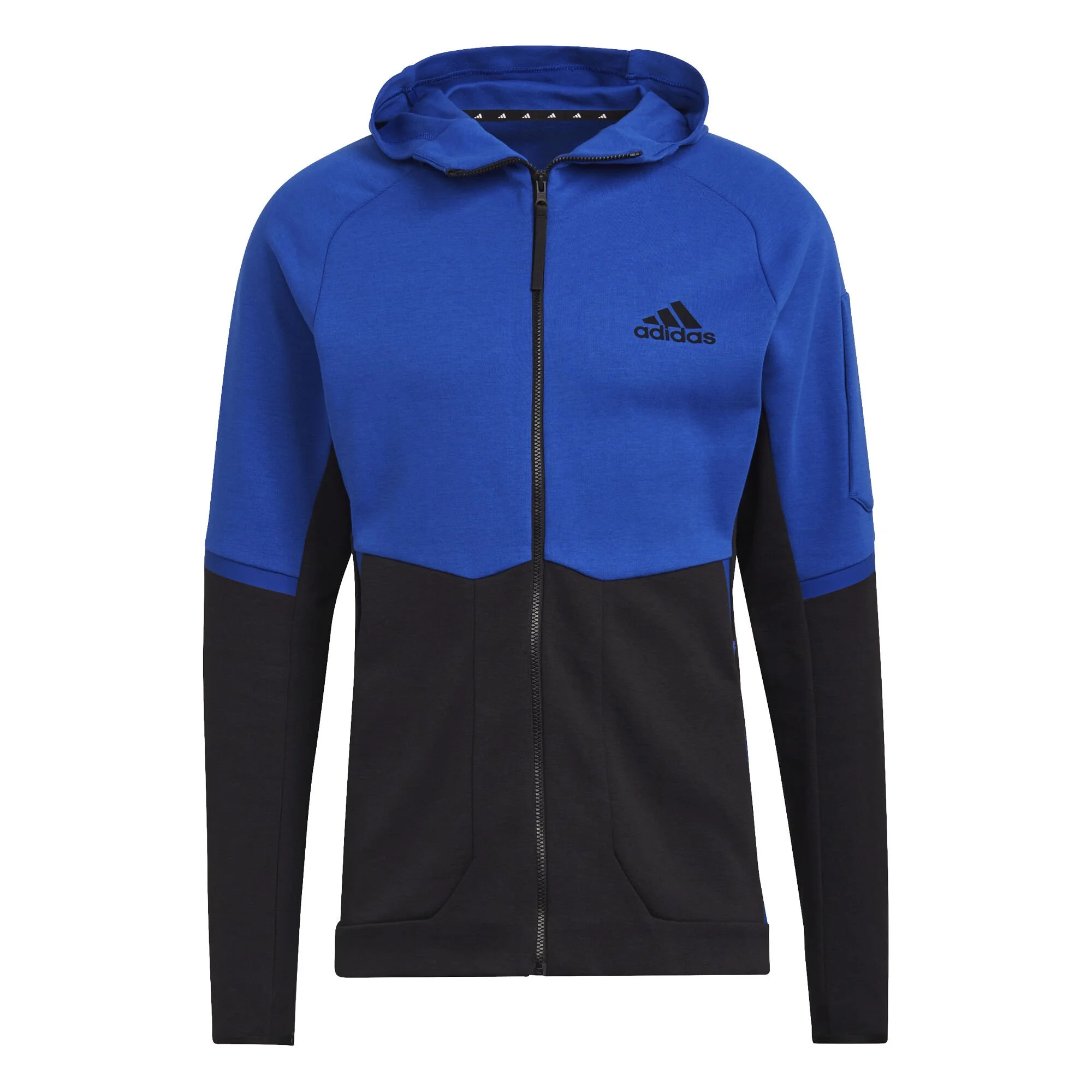 ADIDAS Designed 4 Gameday Full Zip Felpa Uomini - Blu, Blu Scuro 1 ADIDAS Designed 4 Gameday Full Zip Felpa Uomini - Blu, Blu Scuro
