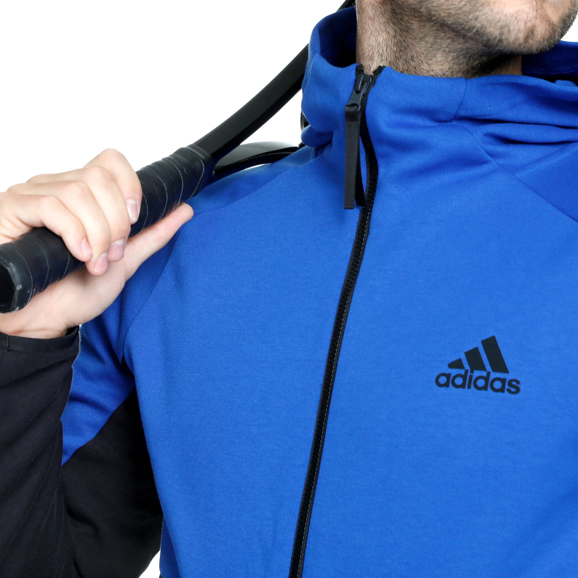 ADIDAS Designed 4 Gameday Full Zip Felpa Uomini - Blu, Blu Scuro 4 ADIDAS Designed 4 Gameday Full Zip Felpa Uomini - Blu, Blu Scuro - immagine 4