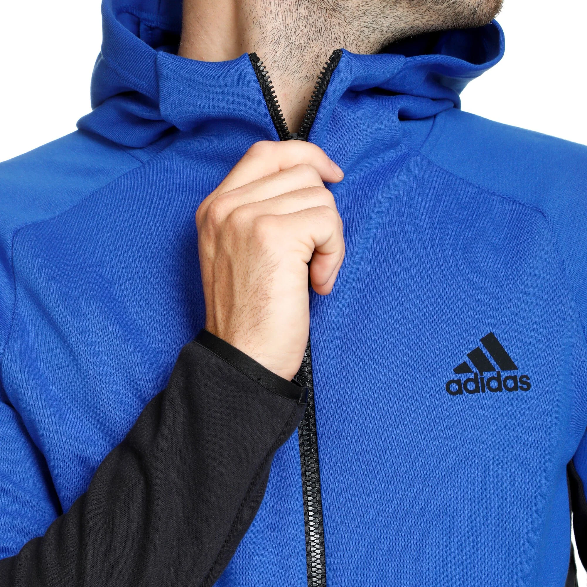 ADIDAS Designed 4 Gameday Full Zip Felpa Uomini - Blu, Blu Scuro 5 ADIDAS Designed 4 Gameday Full Zip Felpa Uomini - Blu, Blu Scuro - immagine 5