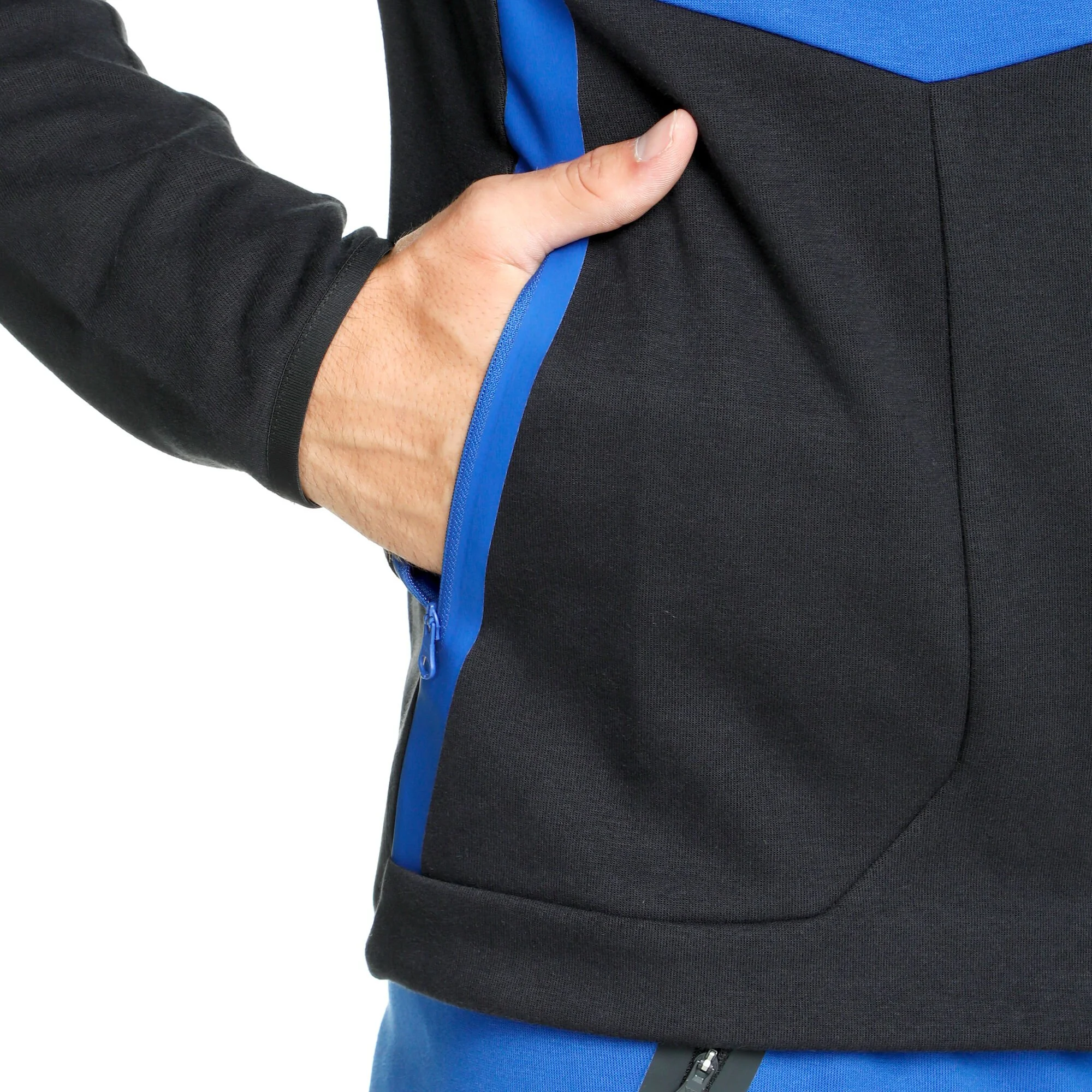 ADIDAS Designed 4 Gameday Full Zip Felpa Uomini - Blu, Blu Scuro 6 ADIDAS Designed 4 Gameday Full Zip Felpa Uomini - Blu, Blu Scuro - immagine 6