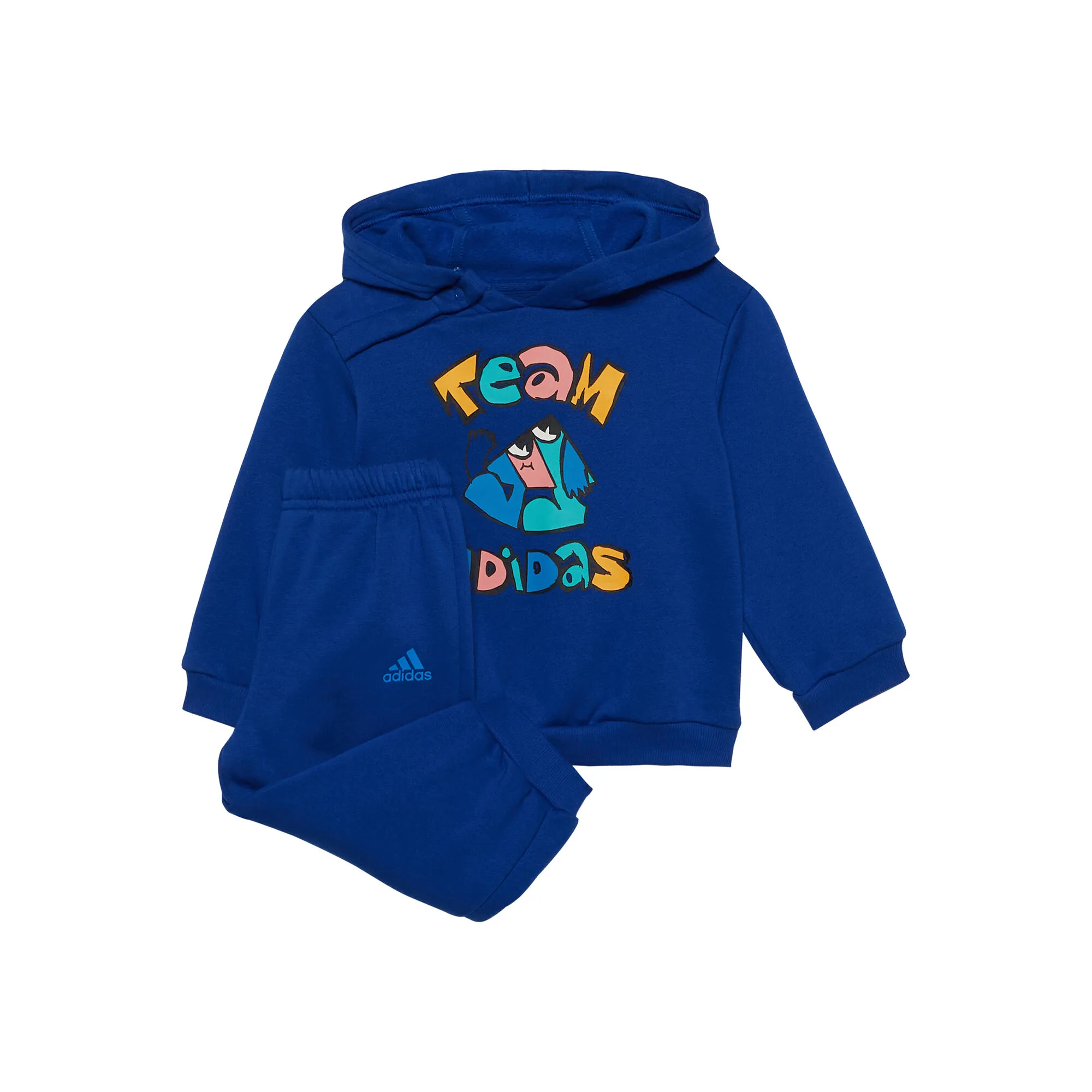 ADIDAS Oversized Fleece Jogger Babybekleidung Bambini - Blu, Multicolore 1 ADIDAS Oversized Fleece Jogger Babybekleidung Bambini - Blu, Multicolore