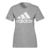 ADIDAS Big Logo Maglietta Donna - Grigio, Bianco