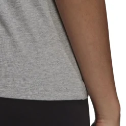 ADIDAS Big Logo Maglietta Donna - Grigio, Bianco -Vendite Racchette da tennis 17161000 16