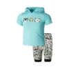 ADIDAS Tiger Set Babybekleidung Ragazzi - Turchese, Multicolore