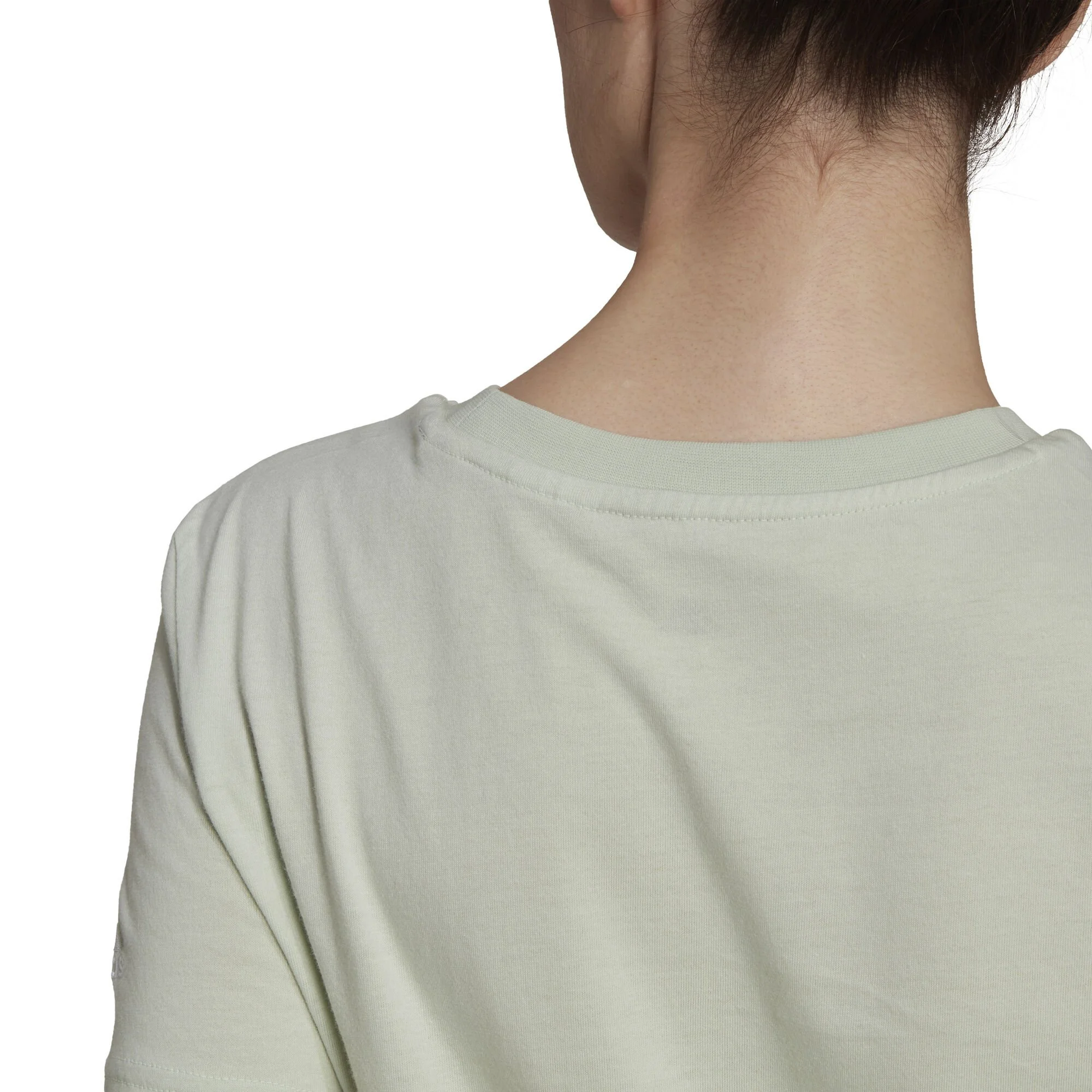 ADIDAS Linear Maglietta Donna - Verde 6 ADIDAS Linear Maglietta Donna - Verde - immagine 6