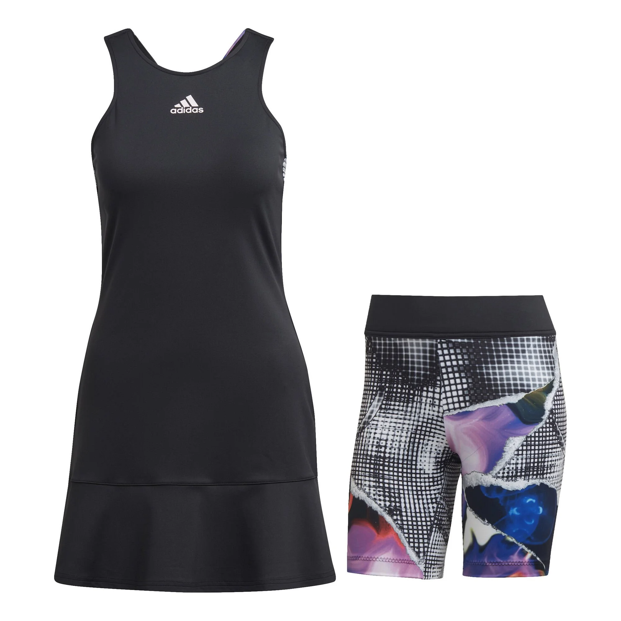 ADIDAS US Series Y Abito Donna - Nero 1 ADIDAS US Series Y Abito Donna - Nero