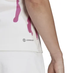 ADIDAS New York Y Canottiera Donna - Bianco, Lilla -Vendite Racchette da tennis 17310000 17