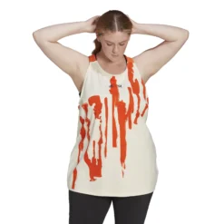 ADIDAS New York Y Plus Canottiera Donna - Beige -Vendite Racchette da tennis 17312000 13