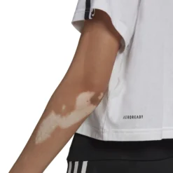 ADIDAS Cotton-Touch Cropped Maglietta Donna - Bianco -Vendite Racchette da tennis 17394000 19