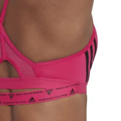ADIDAS Aeroreact Low-Support 3 Stripes Reggiseni Sportivi Donna - Rosa -Vendite Racchette da tennis 17402000 17