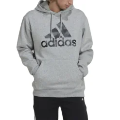 ADIDAS Camo Felpa Con Cappuccio Uomini - Grigio -Vendite Racchette da tennis 17425000 15