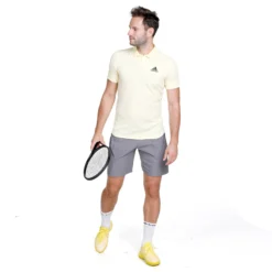 ADIDAS New York Polo Uomini - Giallo -Vendite Racchette da tennis 17450000 0 3