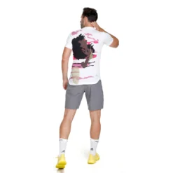 ADIDAS New York Printed Maglietta Uomini - Bianco -Vendite Racchette da tennis 17458000 0 4