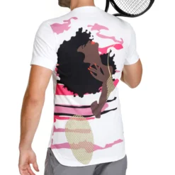 ADIDAS New York Printed Maglietta Uomini - Bianco -Vendite Racchette da tennis 17458000 0 7