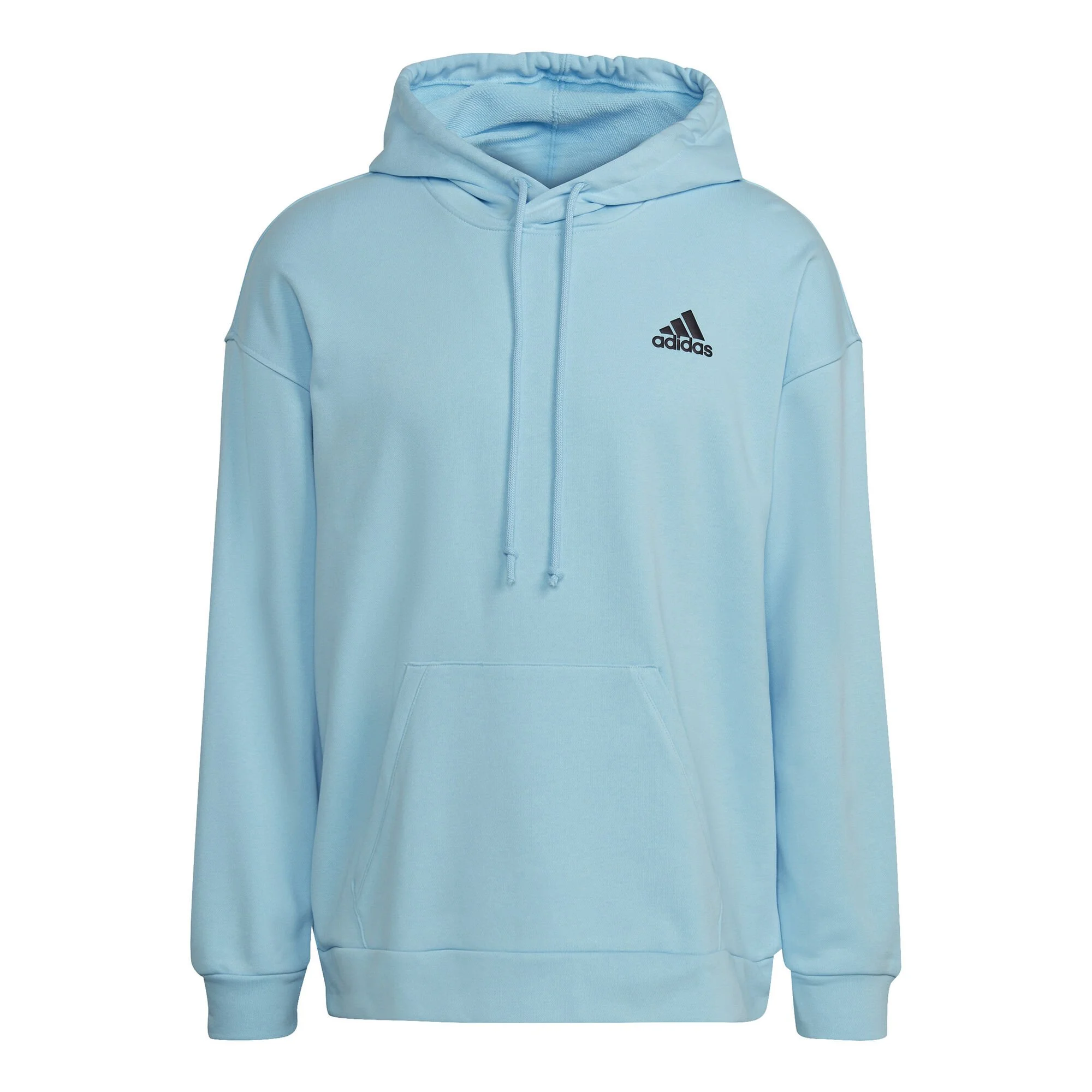 ADIDAS Clubhouse Felpa Con Cappuccio Uomini - Blu Chiaro 1 ADIDAS Clubhouse Felpa Con Cappuccio Uomini - Blu Chiaro