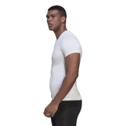 ADIDAS Tech-Fit Maglietta Uomini - Bianco -Vendite Racchette da tennis 17495000 16