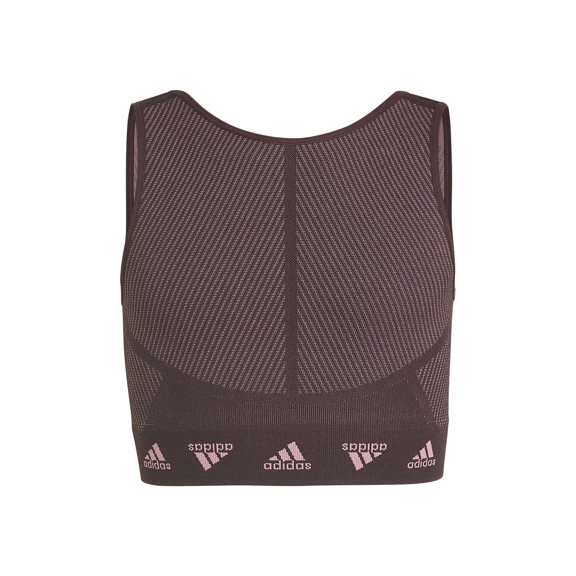 ADIDAS Aeroknit Canottiera Ragazze - Marrone 1 ADIDAS Aeroknit Canottiera Ragazze - Marrone