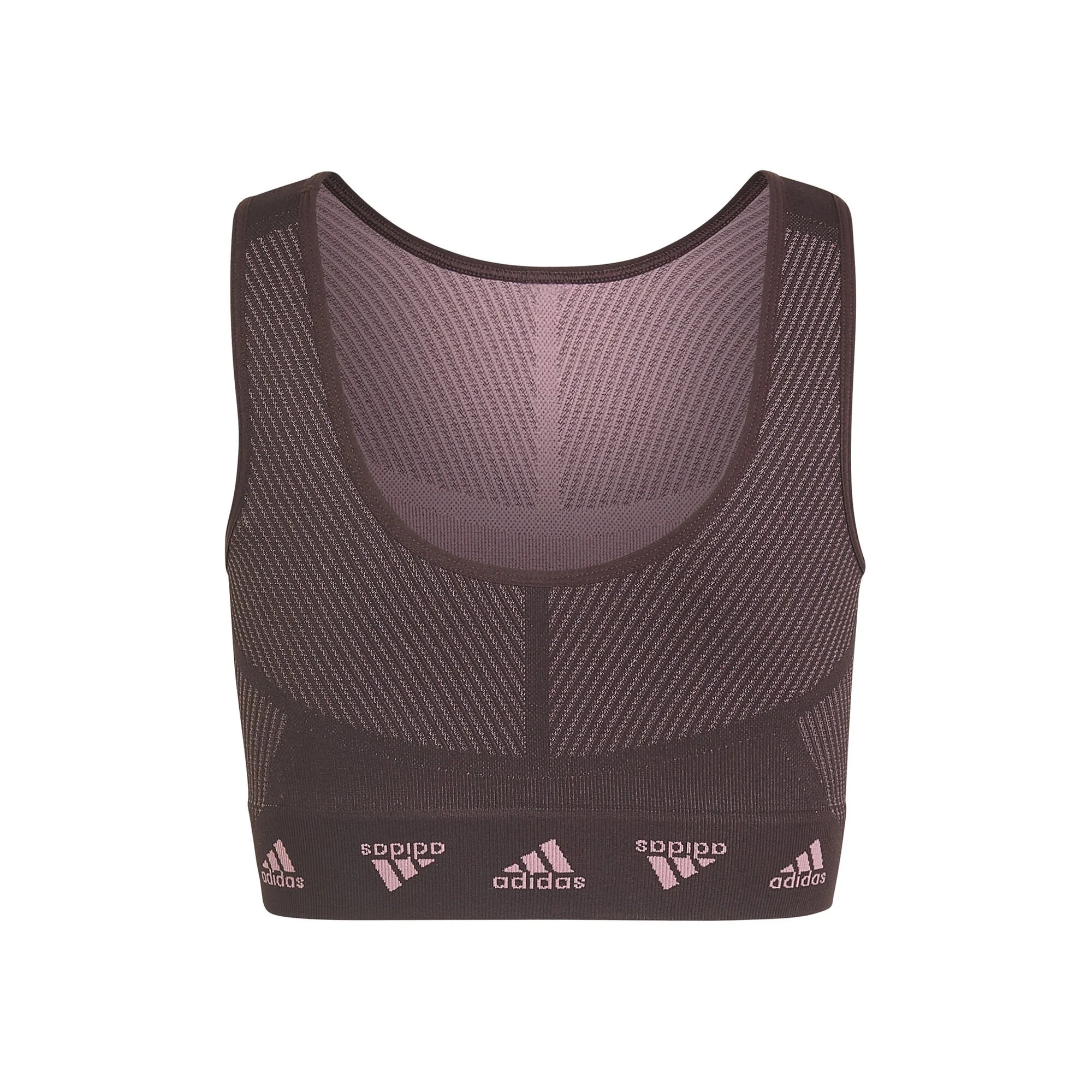 ADIDAS Aeroknit Canottiera Ragazze - Marrone 2 ADIDAS Aeroknit Canottiera Ragazze - Marrone - immagine 2