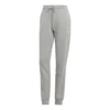 ADIDAS Essentials Linear French Terry Cuffed Pantalone Da Allenamento Donna - Grigio Chiaro, Bianco