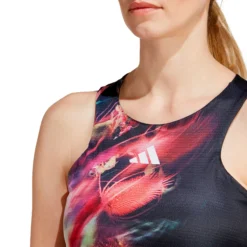 ADIDAS Melbourne Y- Canottiera Donna - Nero, Multicolore -Vendite Racchette da tennis 17826000 16